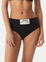Calvin Klein Underwear Figi klasyczne z wysokim stanem LV00QF8713 Czarny. Czarne figi Calvin Klein Underwear, bez wzorów, z bawełny. Za 119.99 zł.