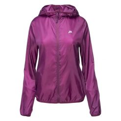 Damska kurtka wodoodporna Martes Essentials Lady Lino. Fioletowe kurtki sportowe damskie MARTES ESSENTIALS, s, bez wzorów, z tkaniny, bez kaptura. Za 93.44 zł.