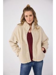 LIEBLINGSSTÜCK Kurtka polarowa w kolorze beżowym rozmiar: 44. Brązowe kurtki damskie LIEBLINGSSTÜCK, bez wzorów, z polaru, bez kaptura. Za 265.40 zł.