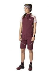 DYNAFIT Kamizelka funkcyjna "Transalper" w kolorze bordowo-jasnoróżowym rozmiar: M. Czerwone kamizelki damskie Dynafit, m, bez wzorów, bez kaptura. Za 237.73 zł.