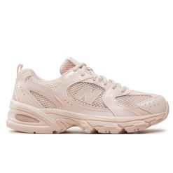 Sneakersy damskie NEW BALANCE 530 GR530AK Różowy. Czerwone obuwie sportowe damskie New Balance, z gumy, bez zapięcia. Za 309.99 zł.