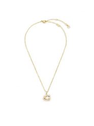 Coach Naszyjnik 37541351 Złoty. Żółte naszyjniki damskie Coach, metalowe. Za 619.99 zł.