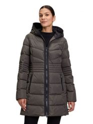 Betty Barclay Płaszcz pikowany w kolorze khaki rozmiar: 46. Brązowe płaszcze damskie Betty Barclay, bez wzorów, bez kaptura. Za 379.95 zł.