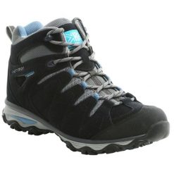 Buty turystyczne damskie Karrimor Rona Mid. Niebieskie obuwie trekkingowe damskie Karrimor, z gumy, bez zapięcia. Za 403.99 zł.