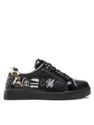 Nelli Blu Sneakersy CS5856-01 Czarny. Czarne buty sportowe dziewczęce Nelli Blu, bez wzorów, ze skóry, bez zapięcia. Za 77.98 zł.