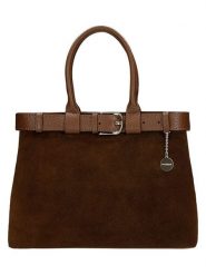 Wojas Skórzana torebka w kolorze jasnobrązowym - 38 x 22 x 10 cm rozmiar: onesize. Brązowe torebki klasyczne damskie Wojas, z materiału, przez ramię, bez dodatków. Za 319.99 zł.