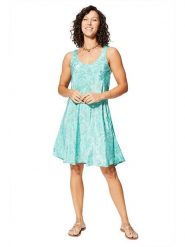 Ipanima Sukienka w kolorze turkusowym rozmiar: 38/40. Niebieskie sukienki damskie Ipanima, bez wzorów, klasyczne, bez ramiączek. Za 61.46 zł.