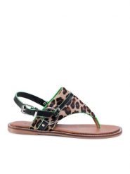 Sergio Bardi Sandały SB-50-09-000473 Brązowy. Brązowe sandały damskie Sergio Bardi, bez wzorów, ze skóry, bez obcasa, na płaskiej podeszwie, bez zapięcia. Za 99.99 zł.