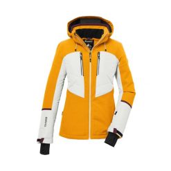 Kurtka damska Killtec KSW 87 WMN SKI JCKT. Żółte kurtki damskie Killtec, na zimę, s, bez wzorów, bez kaptura. Za 899.99 zł.