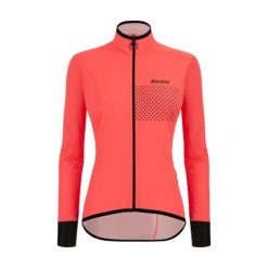 Kurtka rowerowa damska Santini Guard Nimbus. Brązowe kurtki damskie SANTINI, m, bez wzorów, bez kaptura. Za 319.99 zł.