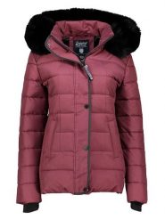 Geographical Norway Kurtka pikowana "Demoiselle" w kolorze bordowym rozmiar: 3XL. Czerwone kurtki damskie Geographical Norway, xl, bez wzorów, bez kaptura. Za 283.48 zł.