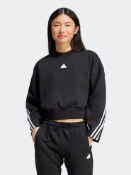 Adidas Bluza w kolorze czarnym rozmiar: L. Czarne bluzy damskie Adidas, l, bez wzorów, bez kaptura. Za 149.31 zł.