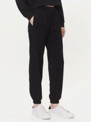 HUGO Spodnie dresowe 50545211 Czarny Regular Fit. Czarne spodnie dresowe damskie Hugo, xxl, bez wzorów, z bawełny. Za 309.99 zł.