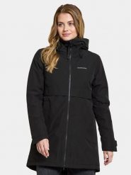 Didriksons Parka Helle 504301 Czarny Regular Fit. Czarne parki damskie Didriksons, z syntetyku, bez kaptura. Za 1,029.00 zł.