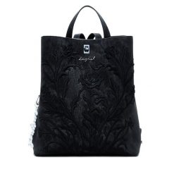 Torebka Desigual. Czarne torebki klasyczne damskie Desigual, bez dodatków. Za 329.99 zł.