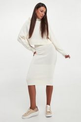 Spódnica midi wełniana ARMANI EXCHANGE. Spódnice damskie Armani Exchange, m, bez wzorów, z wełny, midi. Za 559.00 zł.