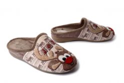 SANITAL FLEX 7400-4 reno joy taupe, kapcie damskie. Brązowe kapcie damskie Sanital-Flex. Za 119.90 zł.