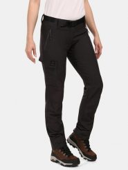 Kilpi Spodnie funkcyjne "Belvela" w kolorze czarnym rozmiar: 42. Czarne spodnie dresowe damskie Kilpi, bez wzorów, z materiału. Za 327.87 zł.