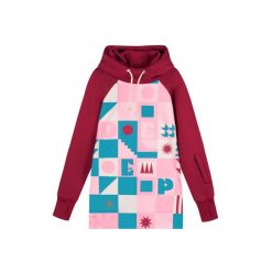 Bluza outdoorowa z kapturem damska DEEP TRIP Cartoon softshell. Bluzy damskie DEEP TRIP, na zimę, s, bez wzorów, z bawełny, z kapturem. Za 499.00 zł.