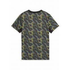 Młodzieżowa koszulka Essentials Poly PUMA Black. Czarna bluzki damskie Puma, l, bez wzorów, bez kołnierzyka, bez ramiączek. Za 99.00 zł.