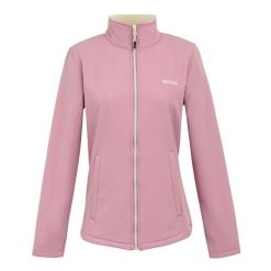 Kurtka Damska Softshell Spacer Connie V. Białe kurtki sportowe damskie Regatta, xl, bez wzorów, z softshellu, bez kaptura. Za 82.99 zł.