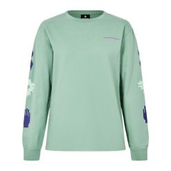 Koszulka z długim rękawem Endura Forty1Thirty. Zielone bluzki damskie ENDURA, bez wzorów, bez kołnierzyka, bez ramiączek. Za 262.20 zł.