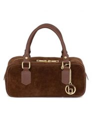 Lia Biassoni Skórzana torebka "Sardagna" w kolorze brązowym - 27 x 14 x 12 cm rozmiar: onesize. Brązowe torebki klasyczne damskie Lia Biassoni, z materiału, przez ramię, bez dodatków. Za 282.99 zł.