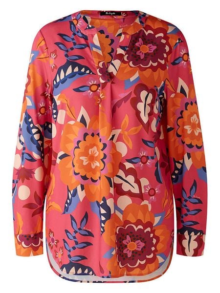 Miss Lagotte Bluzka w kolorze jasnoróżowo-pomarańczowym rozmiar: 42. Pomarańczowe bluzki damskie Miss Lagotte, bez wzorów, bez kołnierzyka, bez ramiączek. Za 162.87 zł.