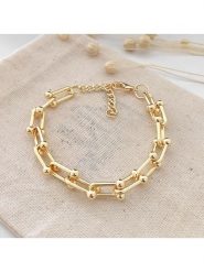 Atelier MIU Pozłacana bransoletka rozmiar: onesize. Żółte bransoletki damskie atelier MIU, pozłacane. Za 28.45 zł.