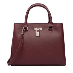 Torebka Nine West. Czerwone kuferki damskie Nine West, bez dodatków. Za 299.99 zł.