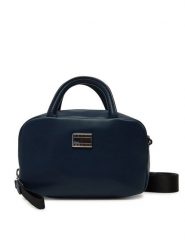 Tommy Jeans Torebka Tjw American Cool Trunk AW0AW17294 Granatowy. Niebieskie kuferki damskie Tommy Jeans, bez wzorów, z jeansu, bez dodatków. Za 229.99 zł.