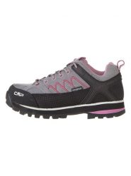CMP Skórzane buty trekkingowe "Moon Low" w kolorze szaro-jasnoróżowym rozmiar: 36. Różowe obuwie trekkingowe damskie CMP, z materiału, bez zapięcia. Za 181.81 zł.