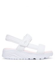 Skechers Sandały Street Uno Lite Sandal 310372L/WHT Biały. Białe sandały dziewczęce Skechers, z materiału, bez obcasa, bez zapięcia. Za 199.99 zł.