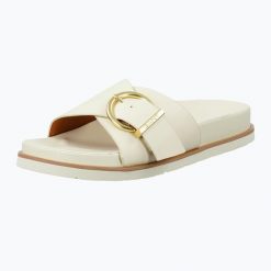 Klapki damskie GANT Mardale. Brązowe klapki damskie Gant, bez wzorów, z gumy, bez obcasa, bez zapięcia. Za 339.99 zł.