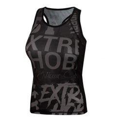 Koszulka sportowa damska bez rękawów Tank top EXTREME HOBBY LETTERS. Niebieskie koszulki sportowe damskie EXTREME HOBBY, l, bez wzorów, z elastanu, bez ramiączek, na fitness i siłownię. Za 139.00 zł.