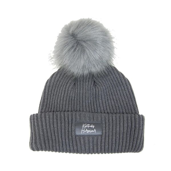 Czapka damska z pomponem Kentucky. Czerwone czapki damskie KENTUCKY HORSEWEAR, na zimę, bez wzorów, z dzianiny. Za 220.50 zł.