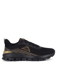 Kappa Sneakersy AW24-3C012-W Czarny. Czarne obuwie sportowe damskie Kappa, z materiału, bez zapięcia. Za 125.99 zł.