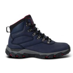 Buty trekkingowe damskie Holcombe Classic. Niebieskie obuwie trekkingowe damskie Regatta, ze skóry, bez zapięcia. W wyprzedaży za 349.99 zł.