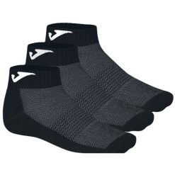Skarpety tenisowe Joma Ankle Socks 3 szt. Czarne skarpetki damskie Joma, bez wzorów. Za 24.99 zł.
