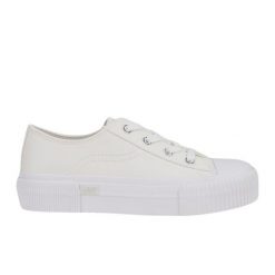 Buty trampki Lee Isla C 50251001 1FG białe. Białe trampki damskie bez wzorów, z gumy, bez zapięcia. Za 213.08 zł.