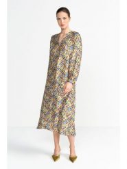 Rich & Royal Sukienka ze wzorem rozmiar: 34. Sukienki damskie Rich & Royal, bez wzorów, z wiskozy, bez ramiączek. Za 179.95 zł.