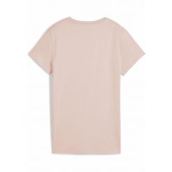 Damska koszulka ESS ELEVATED PUMA Rose Quartz Pink. Czerwone bluzki damskie Puma, s, z aplikacjami, bez kołnierzyka, bez ramiączek. W wyprzedaży za 69.00 zł.