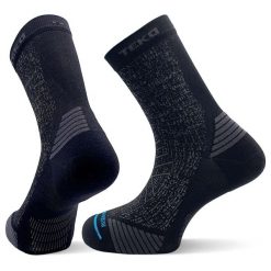 Skarpety do biegania Teko ecoRUN Short Crew Light Half Cushion 2.0. Białe skarpetki damskie TEKO, bez wzorów, z nylonu. Za 39.00 zł.