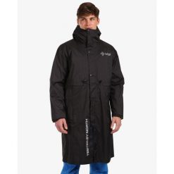 Narciarska kurtka przeciwdeszczowa Kilpi TEAM RAINCOAT-U. Czarne kurtki damskie Kilpi, na zimę, s, bez wzorów, bez kaptura. Za 938.45 zł.
