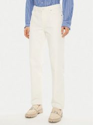 Tommy Hilfiger Jeansy WW0WW44331 Biały Regular Fit. Białe jeansy damskie Tommy Hilfiger. Za 289.99 zł.