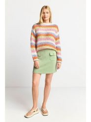 Rich & Royal Spódnica w kolorze jasnozielonym rozmiar: S. Zielone spódnice damskie Rich & Royal, s, bez wzorów, mini. Za 180.49 zł.