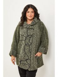 Curvy Lady Płaszcz przejściowy w kolorze khaki rozmiar: 48/50. Brązowe płaszcze damskie Curvy Lady, bez wzorów, bez kaptura. Za 130.99 zł.