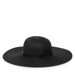 Kapelusz DeeZee. Czarne kapelusze damskie DeeZee, bez wzorów. Za 59.99 zł.