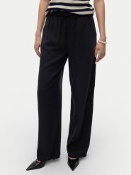 Vero Moda Spodnie materiałowe Bree 10304898 Czarny Loose Fit. Czarne spodnie materiałowe damskie Vero Moda, bez wzorów, z lyocellu. Za 209.99 zł.