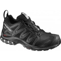 Salomon Buty Trekkingowe Xa Pro 3d Gtx W Black/Black/Grey 40.0. Czarne obuwie trekkingowe damskie Salomon, z gore-texu. W wyprzedaży za 549.00 zł.